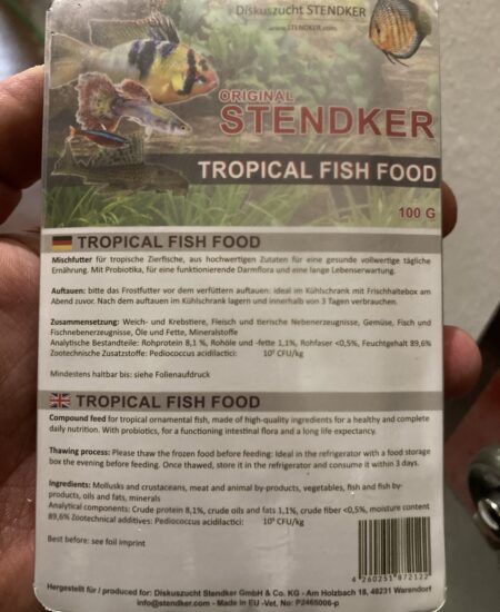 Stendker Tropical Fish Food - cibo per pesci tropicali
